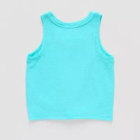 Xersion Little & Big Girls Round Neck Tank Top