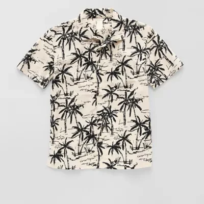 Thereabouts Little & Big Boys Short Sleeve Camp Shirt