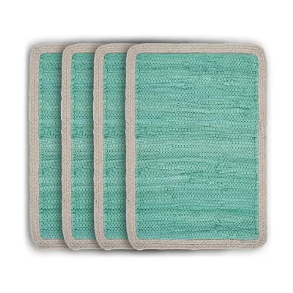 Lr Home Josie Woven 4 Pack Placemat