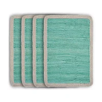 Lr Home Josie Woven 4 Pack Placemat