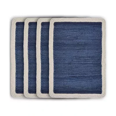 Lr Home Lucia Woven 4 Pack Placemat
