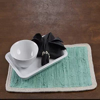 Lr Home Daisy Woven Table Runner
