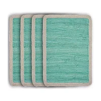 Lr Home Daisy Woven Table Runner