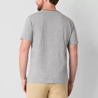 U.S. Polo Assn. Tipped Stretch Mens V Neck Short Sleeve T-Shirt