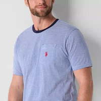 U.S. Polo Assn. Stretch Mens Crew Neck Short Sleeve T-Shirt