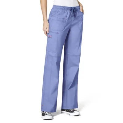 Wink® Wonderflex 5108 Faith Multi-Pocket Cargo Womens Tall Scrub Pant