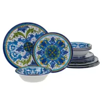 Certified International Lucca 12-pc. Melamine Dinnerware Set