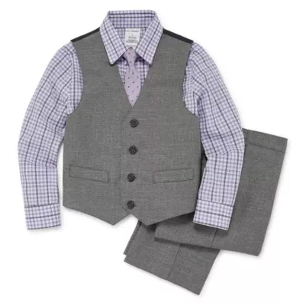 Van Heusen Little & Big Boys 4-pc. Suit Set