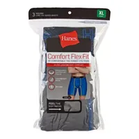 Hanes Comfort Flex Fit Mens 3 Pack Boxer Briefs