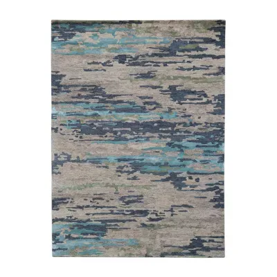 Amer Rugs Abriella Monique Camouflage Hand Tufted Indoor Rectangular Accent Rug
