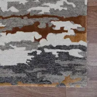Amer Rugs Abriella Monique Camouflage Hand Tufted Indoor Rectangular Accent Rug