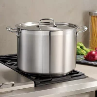 Tramontina® Gourmet 16-qt. Tri-Ply Covered Stock Pot