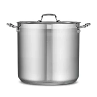 Tramontina Gourmet 20-qt. Tri-Ply Covered Stock Pot