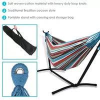 Sunnydaze Patio Collection Hammock