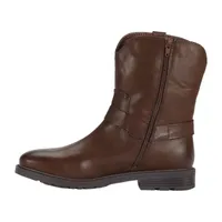 Frye and Co. Mens Stacked Heel Motorcycle Boots Otis