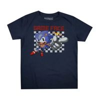 Little & Big Boys Crew Neck Short Sleeve Sonic the Hedgehog Graphic T-Shirt