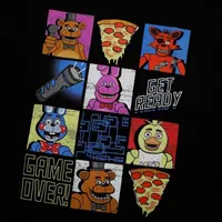 Little & Big Boys Crew Neck Short Sleeve Five Nights at Freddys Graphic T-Shirt