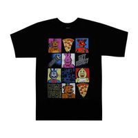 Little & Big Boys Crew Neck Short Sleeve Five Nights at Freddys Graphic T-Shirt