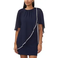 MSK 3/4 Sleeve Sheath Dress