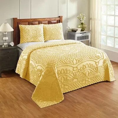 Better Trends 3pc Chenille Trevor Bedding Set