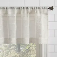 Clean Window Aya Rod Pocket Tailored Valance