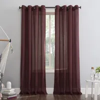 No 918 Erica Sheer Grommet Top Single Curtain Panel