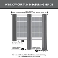 No 918 Erica Grommet Top Sheer Single Curtain Panel