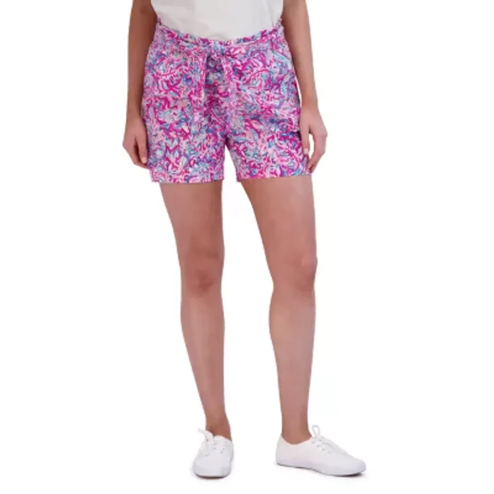 Stella Parker Womens Mid Rise Pull-On Short