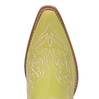 Dingo Womens Flirty N' Fun Stacked Heel Cowboy Boots