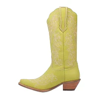 Dingo Womens Flirty N' Fun Stacked Heel Cowboy Boots