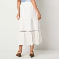 Frye and Co. Womens Long A-Line Skirt