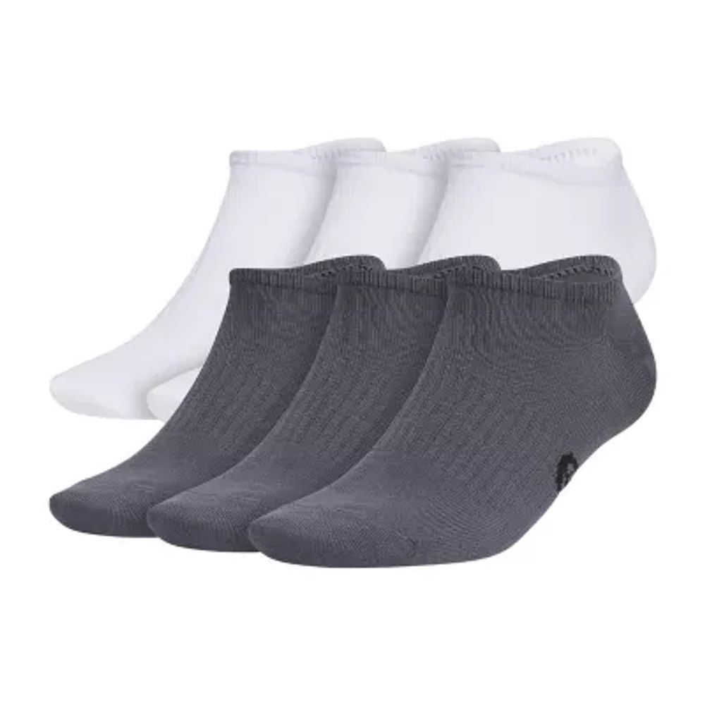 adidas Superlite 6 Pair No Show Socks Mens