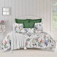 Queen Street Claudia 3-pc. Floral Hypoallergenic Quilt Set