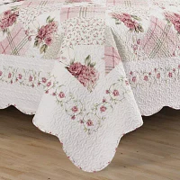 Royal Court Bungalow Floral Quilt Set