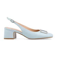 Journee Collection Womens Everlee Block Heel Pumps