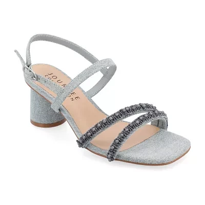 Journee Collection Womens Lornnah Heeled Sandals