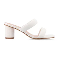 Journee Collection Womens Aniko Heeled Sandals