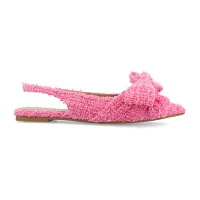 Journee Collection Womens Sabbrina Pointed Closed Toe Ballet Flats