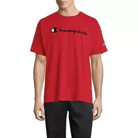 Champion Graphic Jersey Mens Crew Neck Short Sleeve T-Shirt