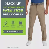 Haggar® Mens The Active Series Free Trek Straight Fit Cargo Pant