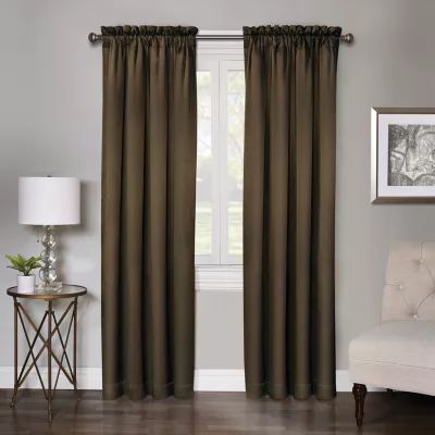 Regal Home Regency Light-Filtering Rod Pocket Single Curtain Panel