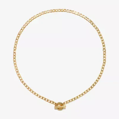 Bijoux Bar Delicates 16 Inch Link Chain Necklace