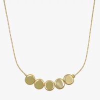 Bijoux Bar Delicates Gold Tone 16 Inch Collar Necklace