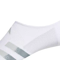 adidas 3 Pair No Show Socks Mens