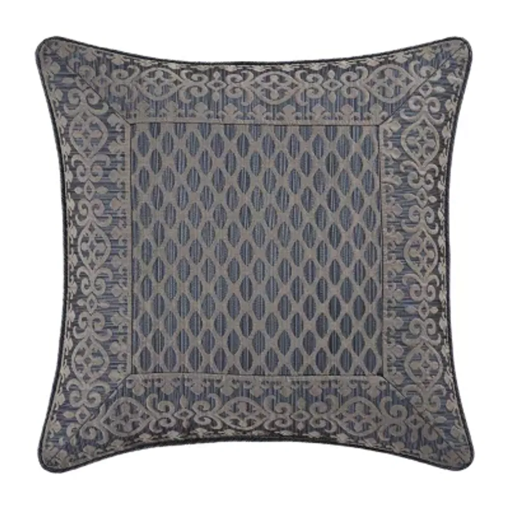 Five Queens Court Leah Square Throw Pillow