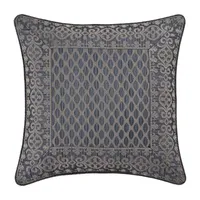 Five Queens Court Leah Square Throw Pillow