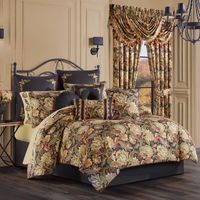 Five Queens Court Stefania 4-pc. Floral Extra Weight Comforter Set