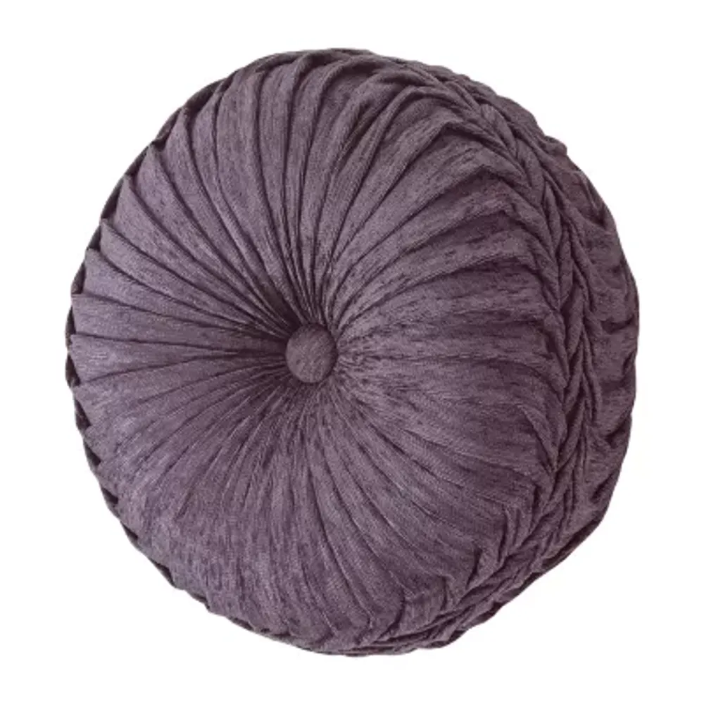 Five Queens Court Dominique Round Throw Pillow