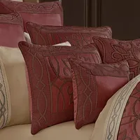 Five Queens Court Chianti 4-pc. Geometric Extra Weight Comforter Set