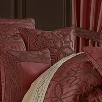 Five Queens Court Chianti Square Throw Pillows